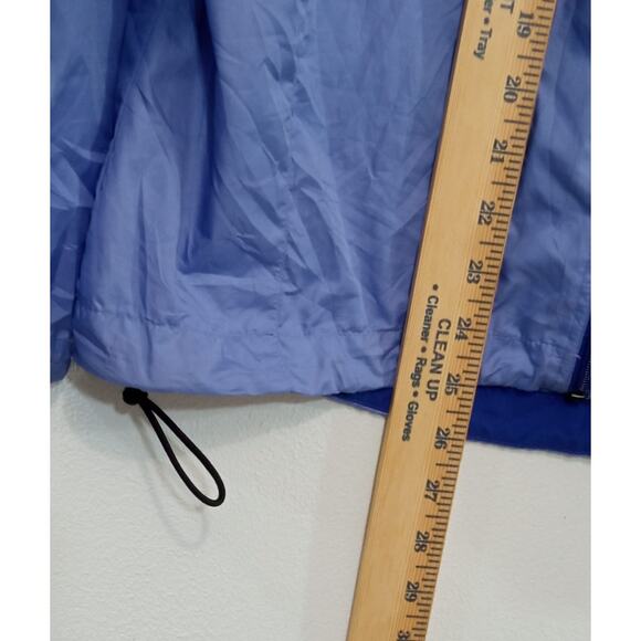 Patagonia Women's Y2K Purple Windbreaker Jacket Running Lightweight Zip Size S - Picture 7 of 11